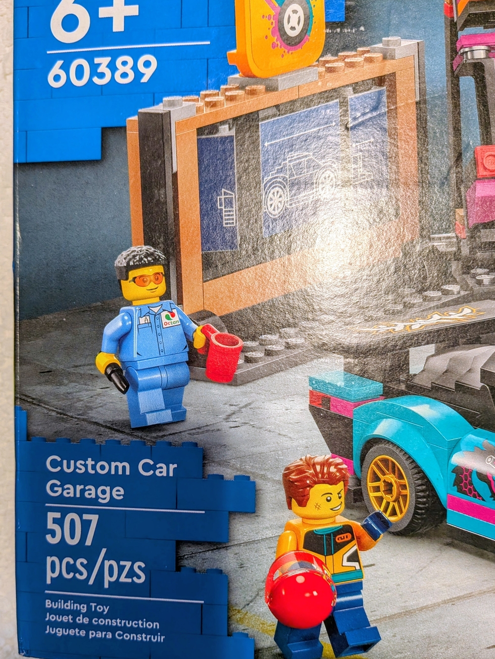 Lego Custom Car Garage Toy Set Model 60389 NIB 507 Pieces